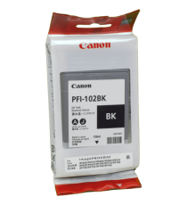 CANON PFI-102BK BLACK  0895B001 CARTUCCIA ORIGINALE PER CANON IPF500 IPF600 IPF700 LP17 LP24 PFI102BK CAPACITA' 130ML CANON PFI-102BK BLACK  0895B001 CARTUCCIA ORIGINALE PER CANON IPF500 IPF600 IPF700 LP17 LP24 PFI102BK CAPACITA' 130ML