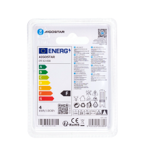 LAMPADINA LED G9 3.5W 350 LUMEN 6500K LUCE FREDDA L49W16H16mm ANGOLO 360 GRADI EQUIVALE A 32W INCADESCENZA - AIGOSTAR