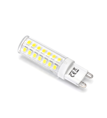 LAMPADINA LED G9 4.8W 470 LUMEN 6500K LUCE FREDDA L60W16H16mm ANGOLO 360 GRADI EQUIVALE A 40W INCADESCENZA - AIGOSTAR
