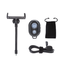 RING LIGHT LUCE LED AD ANELLO 10W 550 LUMEN LUCE DA CALDA A FREDDA CCT 3000K-6500K PER SELFIE SMARTPHONE L1650W270T70 - CLASSE A