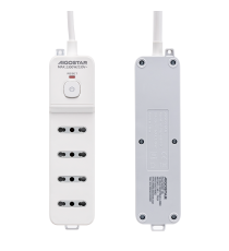 MULTIPRESA CIABATTA ELETTRICA 4 POSTI CON INTERRUTTORE GENERALE CAVO DA 3 METRI SPINA:10A 250V 2P+E PRESA:4-WAY P17/P11