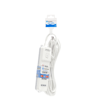 MULTIPRESA CIABATTA ELETTRICA 4 POSTI CON INTERRUTTORE GENERALE CAVO DA 5 METRI SPINA:10A 250V 2P+E PRESA:10A 250V 4-WAY P11 MULTIPRESA CIABATTA ELETTRICA 4 POSTI CON INTERRUTTORE GENERALE CAVO DA 5 METRI SPINA:10A 250V 2P+E PRESA:10A 250V 4-WAY P11