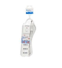 MULTIPRESA CIABATTA ELETTRICA 5 POSTI CON INTERRUTTORE GENERALE CAVO DA 3 METRI SPINA:10A 250V 2P+E PRESA:5-WAY P17/P11 MULTIPRESA CIABATTA ELETTRICA 5 POSTI CON INTERRUTTORE GENERALE CAVO DA 3 METRI SPINA:10A 250V 2P+E PRESA:5-WAY P17/P11