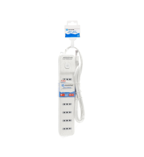 MULTIPRESA CIABATTA ELETTRICA 7 POSTI CON INTERRUTTORE GENERALE CAVO DA 1,5 METRI SPINA:10A 250V 2P+E PRESA:10A 250V 7-WAY P11 MULTIPRESA CIABATTA ELETTRICA 7 POSTI CON INTERRUTTORE GENERALE CAVO DA 1,5 METRI SPINA:10A 250V 2P+E PRESA:10A 250V 7-WAY P11