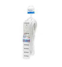 MULTIPRESA CIABATTA ELETTRICA 7 POSTI CON INTERRUTTORE GENERALE CAVO DA 5 METRI SPINA:10A 250V 2P+E PRESA:7-WAY P17/P11 MULTIPRESA CIABATTA ELETTRICA 7 POSTI CON INTERRUTTORE GENERALE CAVO DA 5 METRI SPINA:10A 250V 2P+E PRESA:7-WAY P17/P11