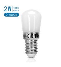 LAMPADINA PER FRIGORIFERO T22 2W E14 180 LUMEN 6500K LUCE FREDDA L51W22H22mm EQUIVALE A 19W INCADESCENZA AIGOSTAR LAMPADINA PER FRIGORIFERO T22 2W E14 180 LUMEN 6500K LUCE FREDDA L51W22H22mm EQUIVALE A 19W INCADESCENZA AIGOSTAR