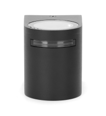 APPLIQUE NERO IN ALLUMINIO CON ATTACCO GU10 MAX 15W - PROTEZIONE IP54 DA INTERNO E DA ESTERNO MISURA L80.5W69H92mm WALL LIGHT APPLIQUE NERO IN ALLUMINIO CON ATTACCO GU10 MAX 15W - PROTEZIONE IP54 DA INTERNO E DA ESTERNO MISURA L80.5W69H92mm WALL LIGHT