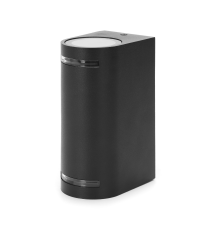 APPLIQUE NERO IN ALLUMINIO CON 2 ATTACCHI GU10 MAX 15W - PROTEZIONE IP54 DA INTERNO E DA ESTERNO MISURA L152W69H92mm WALL LIGHT APPLIQUE NERO IN ALLUMINIO CON 2 ATTACCHI GU10 MAX 15W - PROTEZIONE IP54 DA INTERNO E DA ESTERNO MISURA L152W69H92mm WALL LIGHT