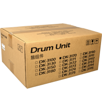 DRUM UNIT DK-3170 302T993060 TAMBURO ORIGINALE PER KYOCERA ECOSYS M3145dn,M3645dn,P3045dn,P3145dn 300.000 PAGINE DK3170 DRUM UNIT DK-3170 302T993060 TAMBURO ORIGINALE PER KYOCERA ECOSYS M3145dn,M3645dn,P3045dn,P3145dn 300.000 PAGINE DK3170