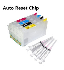 CARTUCCE VUOTE T405XL BK-C-M-Y RICARICABILI CON CHIP AUTORESETTANTI PER EPSON WORKFORCE WF 4820,4830,3825,3820,7835 T405 CARTUCCE VUOTE T405XL BK-C-M-Y RICARICABILI CON CHIP AUTORESETTANTI PER EPSON WORKFORCE WF 4820,4830,3825,3820,7835 T405