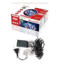 CATENA LUMINOSA LED DA 50 LUCCIOLE DA INTERNO ARRANGO 57226 5MT LUCE MULTICOLORE 8 GIOCHI LUMINOSI - FILO VERDE 220V-240V CATENA LUMINOSA LED DA 50 LUCCIOLE DA INTERNO ARRANGO 57226 5MT LUCE MULTICOLORE 8 GIOCHI LUMINOSI - FILO VERDE 220V-240V