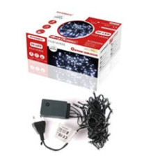 CATENA LUMINOSA LED DA 100 LUCCIOLE DA INTERNO ARRANGO 57229 8,5MT LUCE FREDDA BIANCA 8 GIOCHI LUMINOSI - FILO VERDE 220V-240V CATENA LUMINOSA LED DA 100 LUCCIOLE DA INTERNO ARRANGO 57229 8,5MT LUCE FREDDA BIANCA 8 GIOCHI LUMINOSI - FILO VERDE 220V-240V