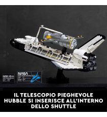 Lego Creator Expert - NASA Space Shuttle Discovery - Lego 10283 Scoperta dello Space Shuttle della NASA Lego Creator Expert - NASA Space Shuttle Discovery - Lego 10283 Scoperta dello Space Shuttle della NASA
