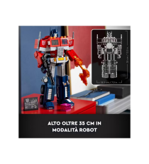 Lego Icons - Optimus Prime Transformers - modellino da costruire 2 in 1 - Lego 10302 Lego Icons - Optimus Prime Transformers - modellino da costruire 2 in 1 - Lego 10302