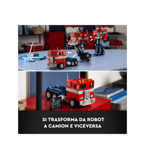Lego Icons - Optimus Prime Transformers - modellino da costruire 2 in 1 - Lego 10302 Lego Icons - Optimus Prime Transformers - modellino da costruire 2 in 1 - Lego 10302