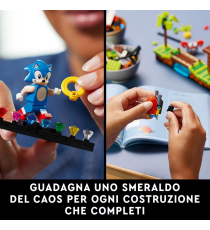 LEGO IDEAS - Sonic the hedgehog – Zona Green Hill Zone - LEGO 21331 ANNI 18+ LEGO IDEAS - Sonic the hedgehog – Zona Green Hill Zone - LEGO 21331 ANNI 18+