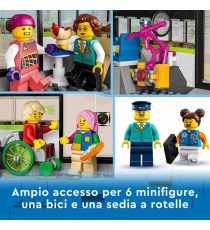 Lego City - Treno passeggeri espresso - LEGO 60337 Con locomotiva giocattolo telecomandata con luci e binari - ANNI 7+ Lego City - Treno passeggeri espresso - LEGO 60337 Con locomotiva giocattolo telecomandata con luci e binari - ANNI 7+