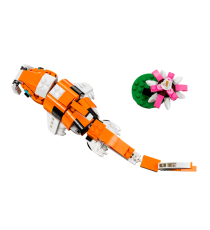 Lego Creator 3-in-1 - Tigre maestosa - Lego 31129 Si Trasforma in Tigre,Panda o Pesce Koi755pz Anni 9+