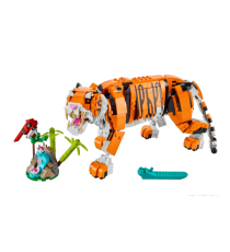 Lego Creator 3-in-1 - Tigre maestosa - Lego 31129 Si Trasforma in Tigre,Panda o Pesce Koi755pz Anni 9+ Lego Creator 3-in-1 - Tigre maestosa - Lego 31129 Si Trasforma in Tigre,Panda o Pesce Koi755pz Anni 9+