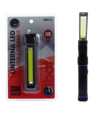 TORCIA LED ELBAT EB0273 PIEGHEVOLE NERA-BLU 300 LUMEN - 3W LUCE BIANCA - 3 MODALITA' DIFFERENTI MISURA 38x32x320mm TORCIA LED ELBAT EB0273 PIEGHEVOLE NERA-BLU 300 LUMEN - 3W LUCE BIANCA - 3 MODALITA' DIFFERENTI MISURA 38x32x320mm