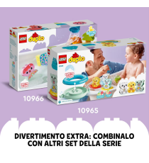 Lego Duplo - Ora del bagnetto: Panda rosso galleggiante - LEGO 10964  giochi per vasca da bagno ANNI 1.5+ Lego Duplo - Ora del bagnetto: Panda rosso galleggiante - LEGO 10964  giochi per vasca da bagno ANNI 1.5+