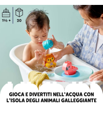 Lego Duplo - Ora del bagnetto: Isola degli animali galleggiante - LEGO 10966  giochi per vasca da bagno ANNI 1.5+ Lego Duplo - Ora del bagnetto: Isola degli animali galleggiante - LEGO 10966  giochi per vasca da bagno ANNI 1.5+