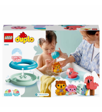 Lego Duplo - Ora del bagnetto: Isola degli animali galleggiante - LEGO 10966  giochi per vasca da bagno ANNI 1.5+ Lego Duplo - Ora del bagnetto: Isola degli animali galleggiante - LEGO 10966  giochi per vasca da bagno ANNI 1.5+