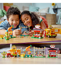 Lego Friends - Il mercato dello street food - LEGO 41701 include camion dei tacos e bar dei frullati ANNI 6+ Lego Friends - Il mercato dello street food - LEGO 41701 include camion dei tacos e bar dei frullati ANNI 6+