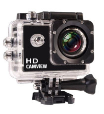 ACTION CAMERA CAMVIEW CV0174 HD 720P 5MPX LCD 2" - TELECAMERA SPORTIVA - SUBACQUA 30MT CON CUSTODIA - ACTION CAM ACTION CAMERA CAMVIEW CV0174 HD 720P 5MPX LCD 2" - TELECAMERA SPORTIVA - SUBACQUA 30MT CON CUSTODIA - ACTION CAM