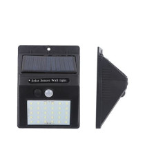 LAMPADA SOLARE LED DA PARETE ELBAT EB0393 30 LUMEN 6500K LUCE FREDDA IP44 MISURA 9.6x12.4x4.8cm APPLIQUE MURO BATTERIA 1200mAh LAMPADA SOLARE LED DA PARETE ELBAT EB0393 30 LUMEN 6500K LUCE FREDDA IP44 MISURA 9.6x12.4x4.8cm APPLIQUE MURO BATTERIA 1200mAh