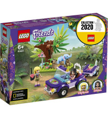 Lego Friends - Salvataggio nella giungla dell'elefantino - LEGO 41421 include una scena nella foresta e un fuoristrada ANNI 6+ Lego Friends - Salvataggio nella giungla dell'elefantino - LEGO 41421 include una scena nella foresta e un fuoristrada ANNI 6+