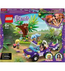 Lego Friends - Salvataggio nella giungla dell'elefantino - LEGO 41421 include una scena nella foresta e un fuoristrada ANNI 6+ Lego Friends - Salvataggio nella giungla dell'elefantino - LEGO 41421 include una scena nella foresta e un fuoristrada ANNI 6+
