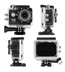 ACTION CAMERA SPORTS 165563 FHD 1080P LCD 2" - TELECAMERA SPORTIVA - SUBACQUA 30MT CON CUSTODIA - ACTION CAM ACTION CAMERA SPORTS 165563 FHD 1080P LCD 2" - TELECAMERA SPORTIVA - SUBACQUA 30MT CON CUSTODIA - ACTION CAM