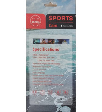 ACTION CAMERA SPORTS 165563 FHD 1080P LCD 2" - TELECAMERA SPORTIVA - SUBACQUA 30MT CON CUSTODIA - ACTION CAM ACTION CAMERA SPORTS 165563 FHD 1080P LCD 2" - TELECAMERA SPORTIVA - SUBACQUA 30MT CON CUSTODIA - ACTION CAM
