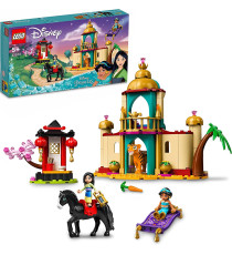 Lego Disney Princess - L’avventura di Jasmine e Mulan - LEGO 43208 con 2 Mini Bamboline, Cavallo e Tigre ANNI 5+ Lego Disney Princess - L’avventura di Jasmine e Mulan - LEGO 43208 con 2 Mini Bamboline, Cavallo e Tigre ANNI 5+