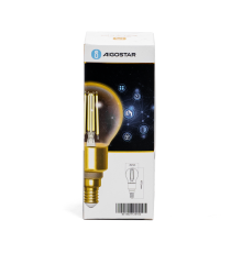 LAMPADINA SMART LED FILAMENTO A SFERA G45 AMBRATA 4.5W E14 WIFI CCT 2700K-6500K 470 LUMEN D45H107.5mm ALEXA E GOOGLE ASSISTANT LAMPADINA SMART LED FILAMENTO A SFERA G45 AMBRATA 4.5W E14 WIFI CCT 2700K-6500K 470 LUMEN D45H107.5mm ALEXA E GOOGLE ASSISTANT