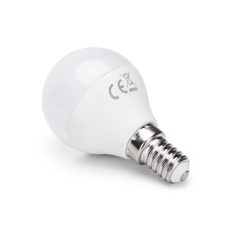 LAMPADINA SMART LED FILAMENTO A SFERA G45 6.5W E14 WIFI RGB+CCT 2700K-6500K  555