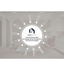 PLAFONIERA SMART 18W WIFI RGB+CCT (3000K-6500K) 1300 LUMEN D340*H80mm COMPATIBILE CON ALEXA E GOOGLE ASSISTANT - AIGOSTAR PLAFONIERA SMART 18W WIFI RGB+CCT (3000K-6500K) 1300 LUMEN D340*H80mm COMPATIBILE CON ALEXA E GOOGLE ASSISTANT - AIGOSTAR