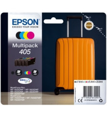 MULTIPACK EPSON T405 BK-C-M-Y C13T05G64010 CARTUCCIA ORIGINALE PER EPSON WORKFORCE WF-7830,7835,7840 MULTIPACK EPSON T405 BK-C-M-Y C13T05G64010 CARTUCCIA ORIGINALE PER EPSON WORKFORCE WF-7830,7835,7840