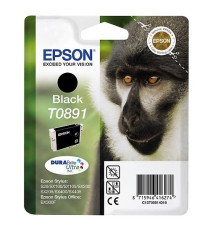 EPSON T0891 NERA C13T08914011 CARTUCCIA ORIGINALE PER Epson Stylus S21,SX100,SX200,SX400 T0891 CAPACITA 12ML