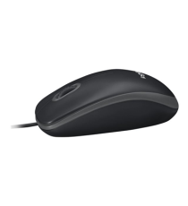 MOUSE LOGITECH B100 OTTICO NERO 910-003357 CAVO USB 2.0 DA 180CM - USO AMBIDESTRO - 2 PULSANTI + ROTELLA - PICCOLO E COMPATTO