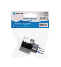 ADATTATORE ROTONDO CON PRESA SHUKO 10A 250V SPINA 10A 2P+E NERO MAX 1500W 10A 250V-S11 10A 250V 1-WAY P30 PROTEZIONE BAMBINI