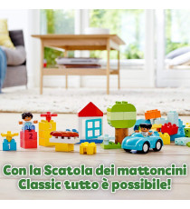 Lego Duplo - Classic Contenitore di Mattoncini - Lego 10913  Primo Set di Costruzioni in Mattoni - ANNI 1.5+ Lego Duplo - Classic Contenitore di Mattoncini - Lego 10913  Primo Set di Costruzioni in Mattoni - ANNI 1.5+