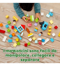 Lego Duplo - Classic Contenitore di Mattoncini - Lego 10913  Primo Set di Costruzioni in Mattoni - ANNI 1.5+ Lego Duplo - Classic Contenitore di Mattoncini - Lego 10913  Primo Set di Costruzioni in Mattoni - ANNI 1.5+