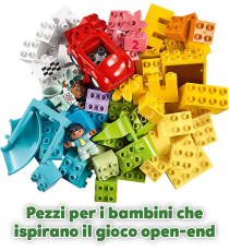 Lego Duplo - Classic Deluxe Contenitore di Mattoncini Grande - Lego 10914  Primo Set di Costruzioni in Mattoni - ANNI 1.5+ Lego Duplo - Classic Deluxe Contenitore di Mattoncini Grande - Lego 10914  Primo Set di Costruzioni in Mattoni - ANNI 1.5+