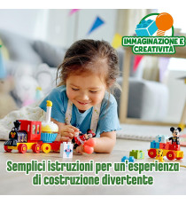 Lego Duplo Disney - Il Treno del Compleanno di Topolino e Minnie - Lego 10941 con Torta e Palloncini ANNI 2+ Lego Duplo Disney - Il Treno del Compleanno di Topolino e Minnie - Lego 10941 con Torta e Palloncini ANNI 2+