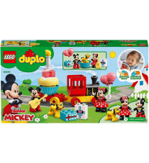 Lego Duplo Disney - Il Treno del Compleanno di Topolino e Minnie - Lego 10941 con Torta e Palloncini ANNI 2+ Lego Duplo Disney - Il Treno del Compleanno di Topolino e Minnie - Lego 10941 con Torta e Palloncini ANNI 2+