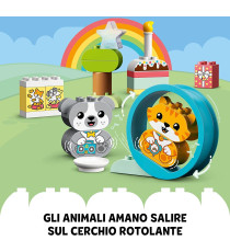 Lego Duplo - Il mio primo cagnolino e gattino con suoni - LEGO 10977 Mattoncini Grandi con Gatto e Cane ANNI 1.5+ Lego Duplo - Il mio primo cagnolino e gattino con suoni - LEGO 10977 Mattoncini Grandi con Gatto e Cane ANNI 1.5+