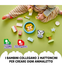 Lego Duplo - Il mio primo cagnolino e gattino con suoni - LEGO 10977 Mattoncini Grandi con Gatto e Cane ANNI 1.5+ Lego Duplo - Il mio primo cagnolino e gattino con suoni - LEGO 10977 Mattoncini Grandi con Gatto e Cane ANNI 1.5+