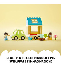 Lego Duplo - Casa su ruote - LEGO 10986 Set da Campeggio con Figure, Macchina Giocattolo ANNI 1.5+ Lego Duplo - Casa su ruote - LEGO 10986 Set da Campeggio con Figure, Macchina Giocattolo ANNI 1.5+